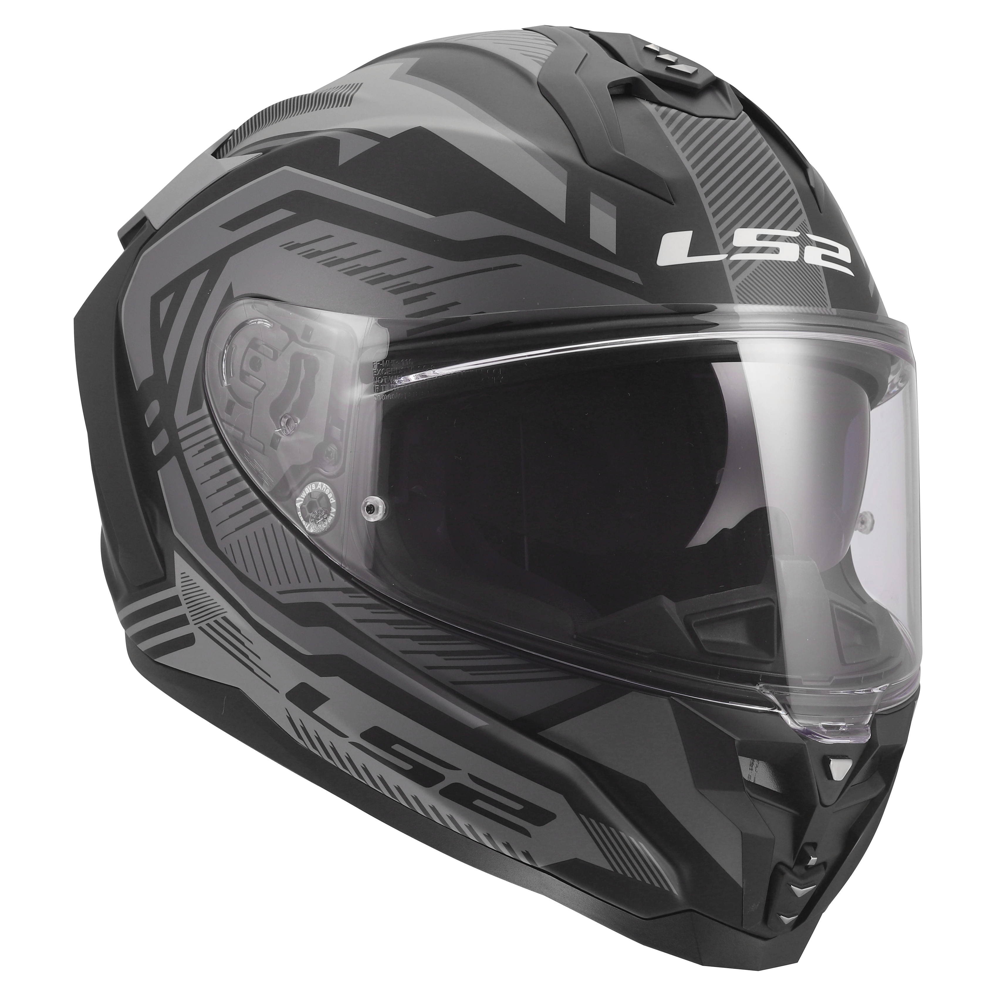 LS2 FF817 CHALLENGER II DRAVIX GREY 168170365 (9)